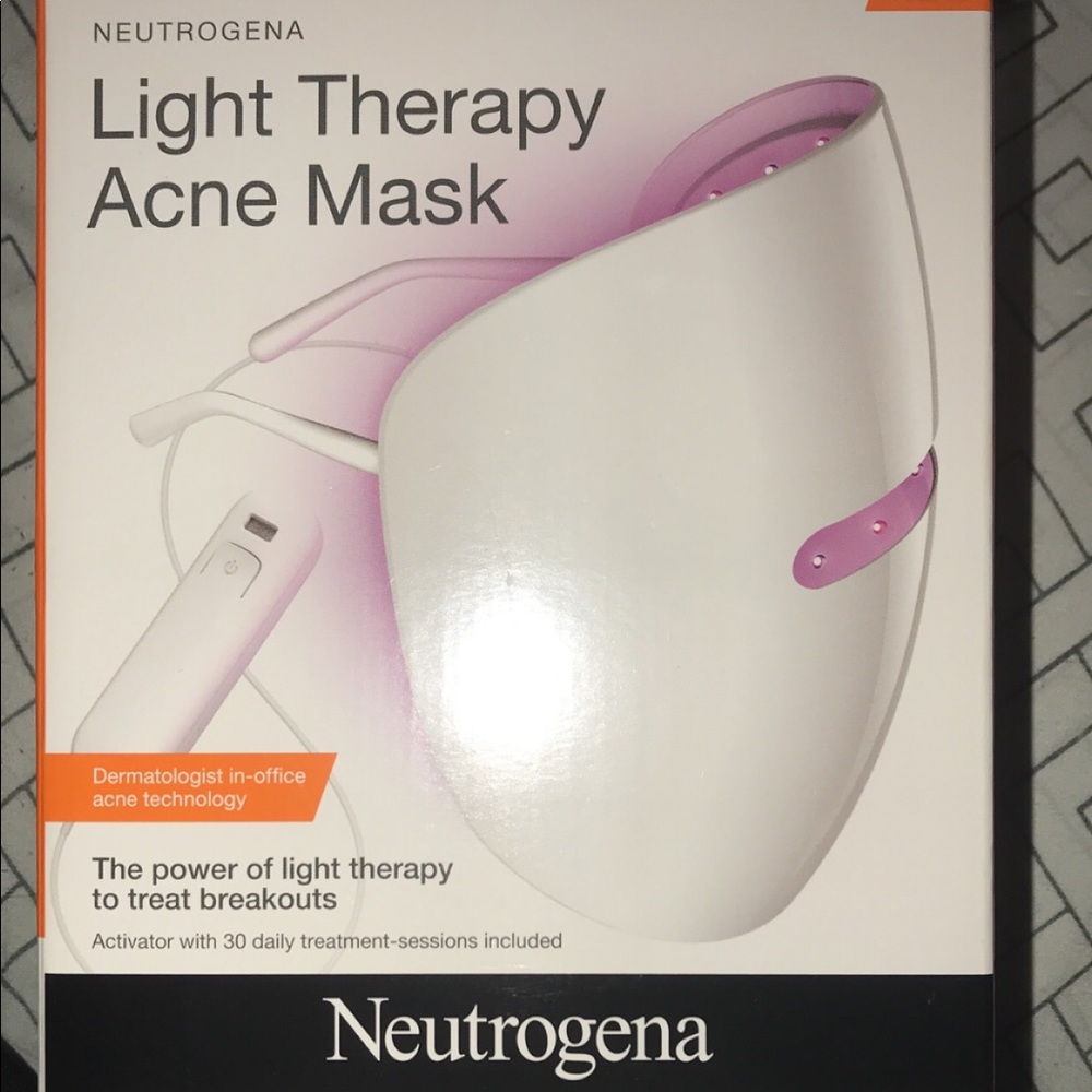 Light therapy acne mask neutrogena
